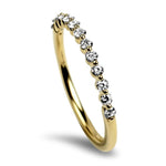 Sincerely Springer's Wedding Band 14k Yellow Gold Sincerely Springer's Diamond Band 6.5