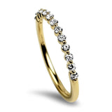 Sincerely Springer's Wedding Band 14k Yellow Gold Sincerely Springer's Diamond Band 6.5
