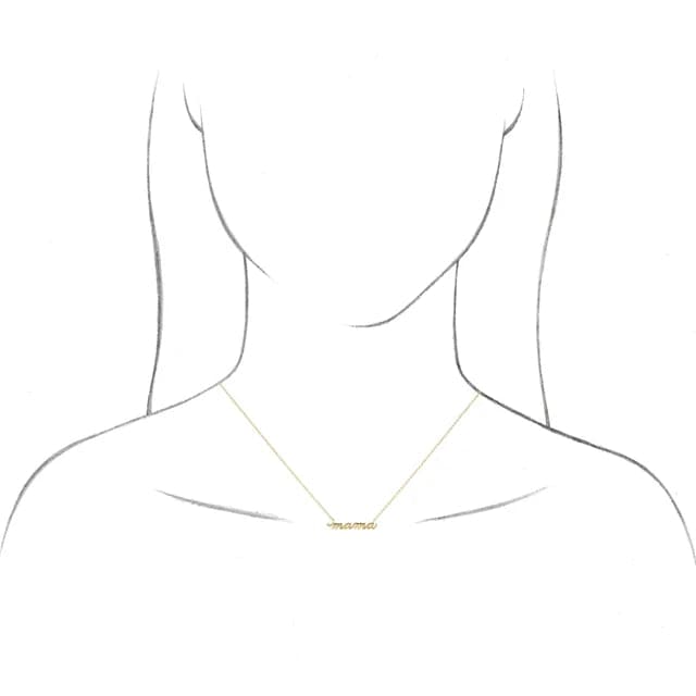 Sincerely Springer's Necklaces and Pendants Sincerely Springer's Mama Yellow Gold Necklace