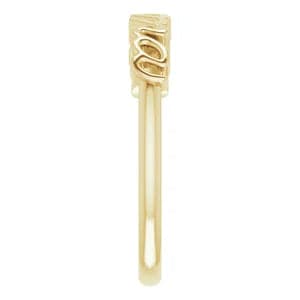 Sincerely Springer's Ring Sincerely Springer's Mama Yellow Gold Ring 6.75