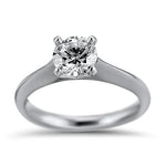 Springer's Bridal Engagement Ring Tudor Tulip Solitaire Setting 6.5mm / 6.5