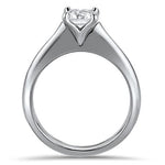 Springer's Bridal Engagement Ring Tudor Tulip Solitaire Setting 6.5mm / 6.5