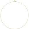 Springer's Collection Necklaces and Pendants 14k Yellow Gold Adjustable Ball Chain
