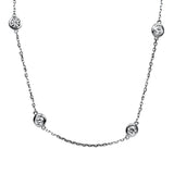 Springer's Collection Necklaces and Pendants 18k White Gold Diamond Necklace