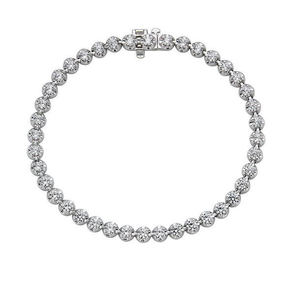 Springer's Collection Bracelet Diamond Tennis Bracelet - 4.00ctw