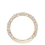 Tacori Engagement Wedding Band 18k Rose Gold Marquise Shaped Band 6.5