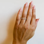Tacori Engagement Wedding Band 18k Rose Gold Marquise Shaped Band 6.5