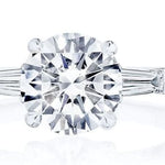 Tacori Engagement Engagement Ring 18k White Gold Tacori 3-Stone Mounting 7.0mm / 6.5