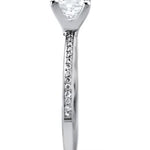 Tacori Engagement Engagement Ring 18k White Gold Tacori Solitaire Diamond Mounting 6mm / 6.5