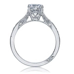 Tacori Engagement Engagement Ring 18k White Gold Tacori Solitaire Mounting 6.5mm / 6.5