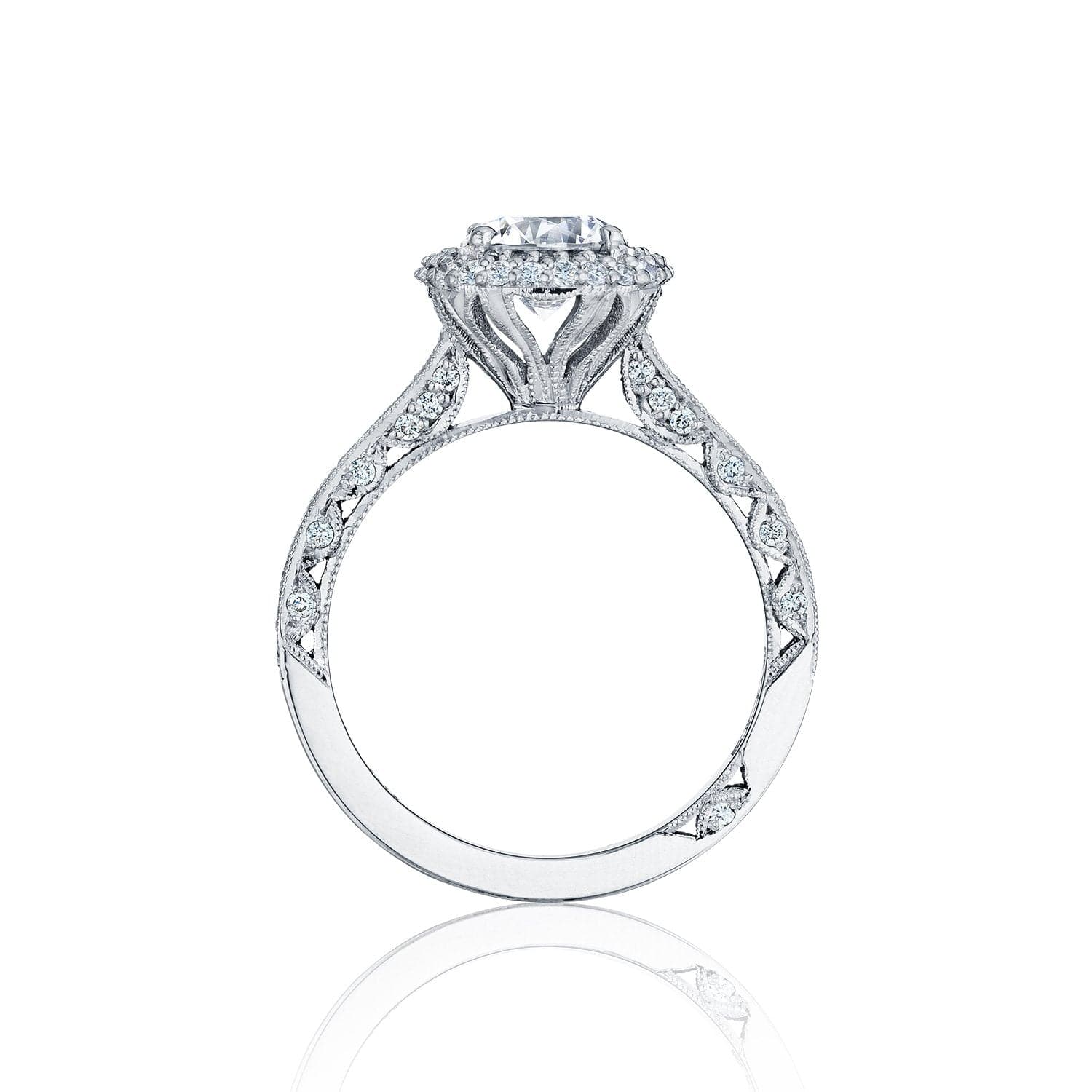 Tacori Engagement Engagement Ring Blooming Beauties Halo Engagement Setting 6.5mm / 6.5