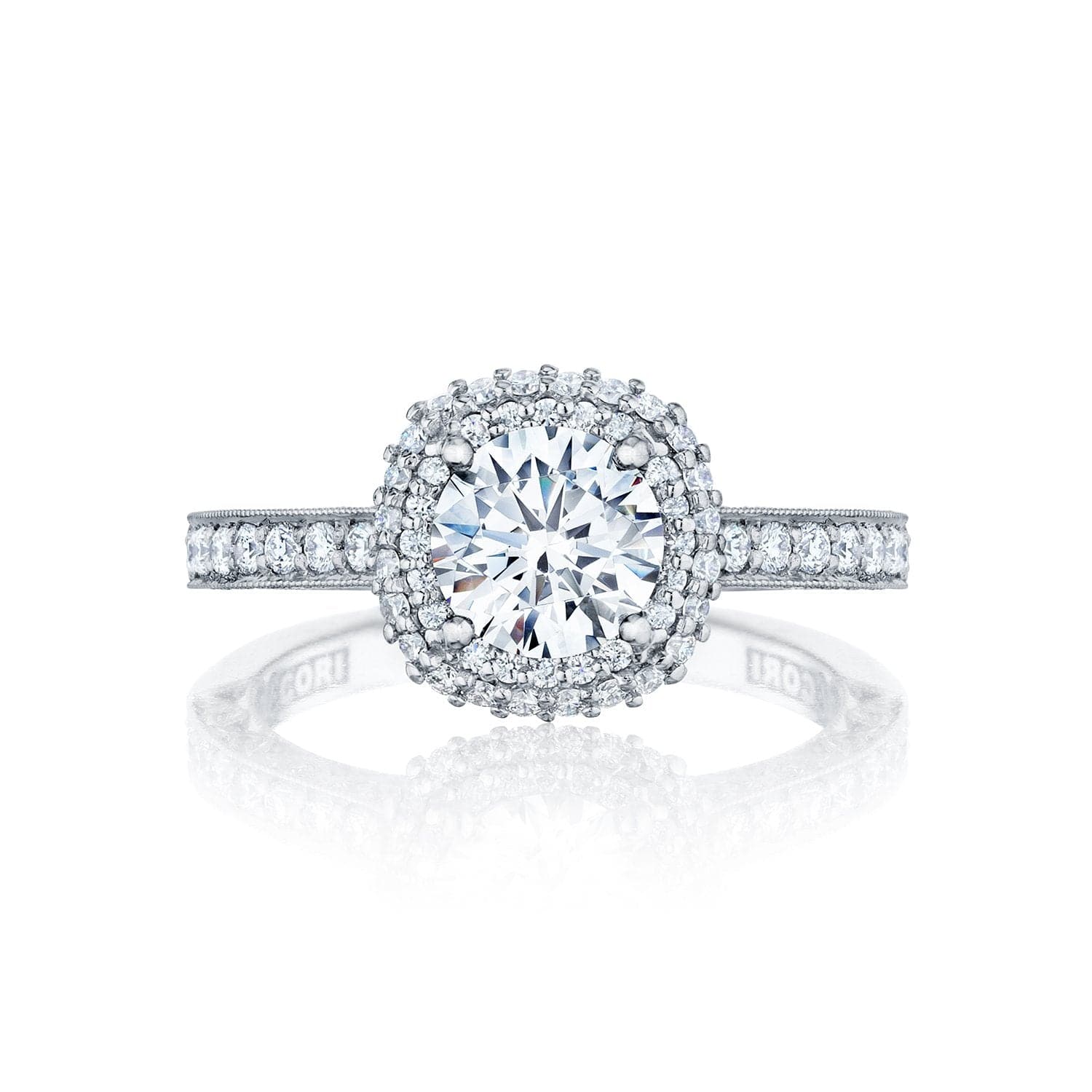 Tacori Engagement Engagement Ring Blooming Beauties Halo Engagement Setting