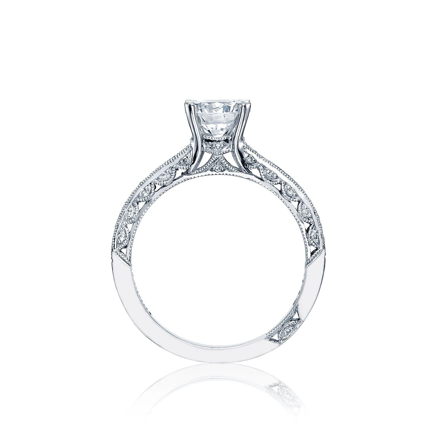 Tacori Engagement Engagement Ring Classic Crescent Solitaire Engagement Setting 6.5mm / 6.5