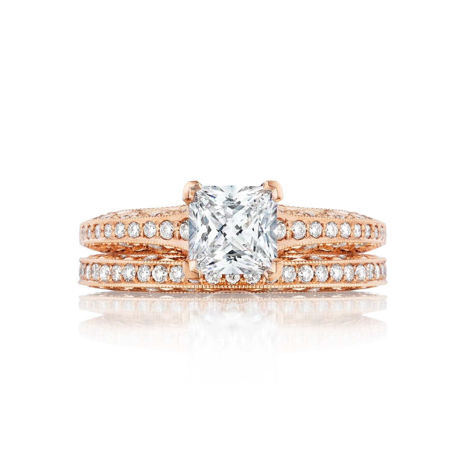 Tacori Engagement Engagement Ring Classic Crescent Solitaire Engagement Setting 5.5mm / 6.5