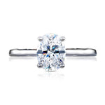 Tacori Engagement Engagement Ring Coastal Crescent Oval Solitaire Engagement Setting 8.5x6.5mm / 6.5