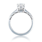 Tacori Engagement Engagement Ring Coastal Crescent Oval Solitaire Engagement Setting 8.5x6.5mm / 6.5
