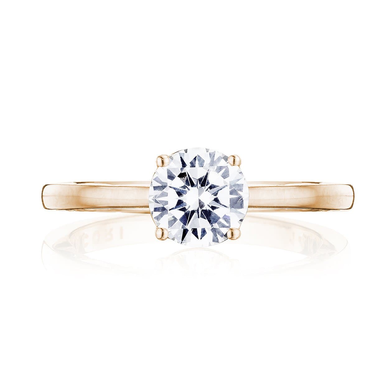 Tacori Engagement Engagement Ring Coastal Crescent Solitaire Engagement Setting 6.5mm / 6.5