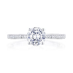 Tacori Engagement Engagement Ring Coastal Crescent Solitaire Engagement Setting 6.5mm / 6.5