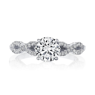 Tacori Engagement Engagement Ring Coastal Crescent Solitaire Engagement Setting 6.5mm / 6.5