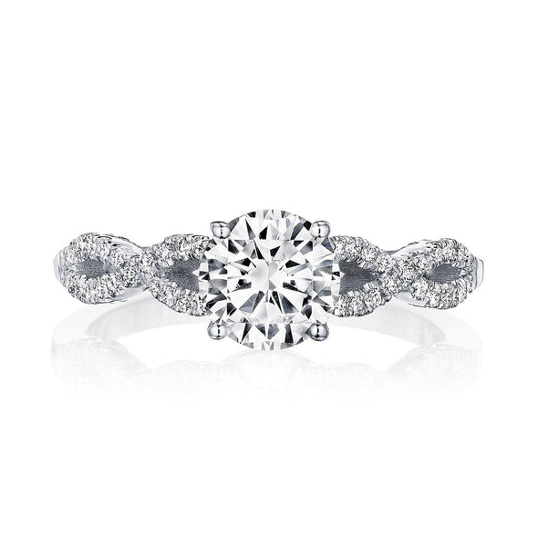 Tacori Engagement Engagement Ring Coastal Crescent Solitaire Engagement Setting 6.5mm / 6.5
