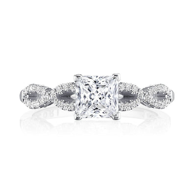 Tacori Engagement Engagement Ring Coastal Crescent Solitaire Engagement Setting 6mm / 6.5