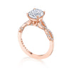 Tacori Engagement Engagement Ring Coastal Crescent Solitaire Engagement Setting 8x6mm / 6.5