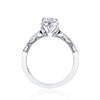 Tacori Engagement Engagement Ring Coastal Crescent Solitaire Engagement Setting 6.5mm / 6.5