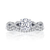 Tacori Engagement Engagement Ring Coastal Crescent Solitaire Engagement Setting 6.5mm / 6.5