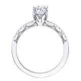 Tacori Engagement Engagement Ring Coastal Crescent Solitaire Engagement Setting 9x6mm / 6.5