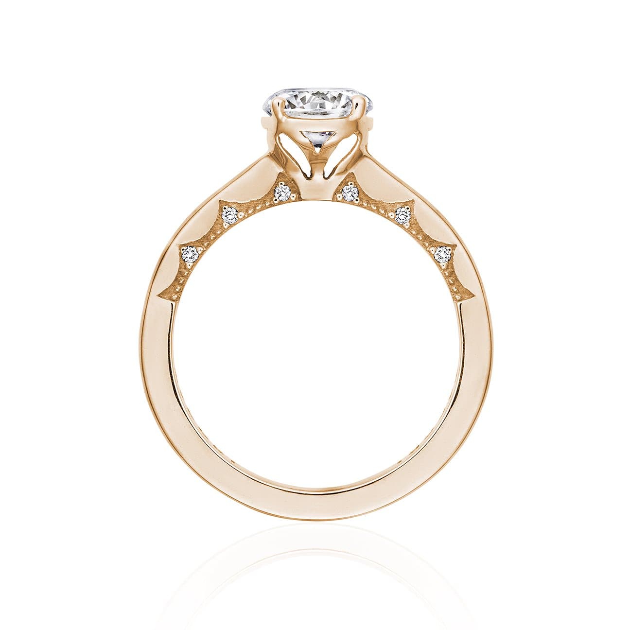 Tacori Engagement Engagement Ring Coastal Crescent Solitaire Engagement Setting