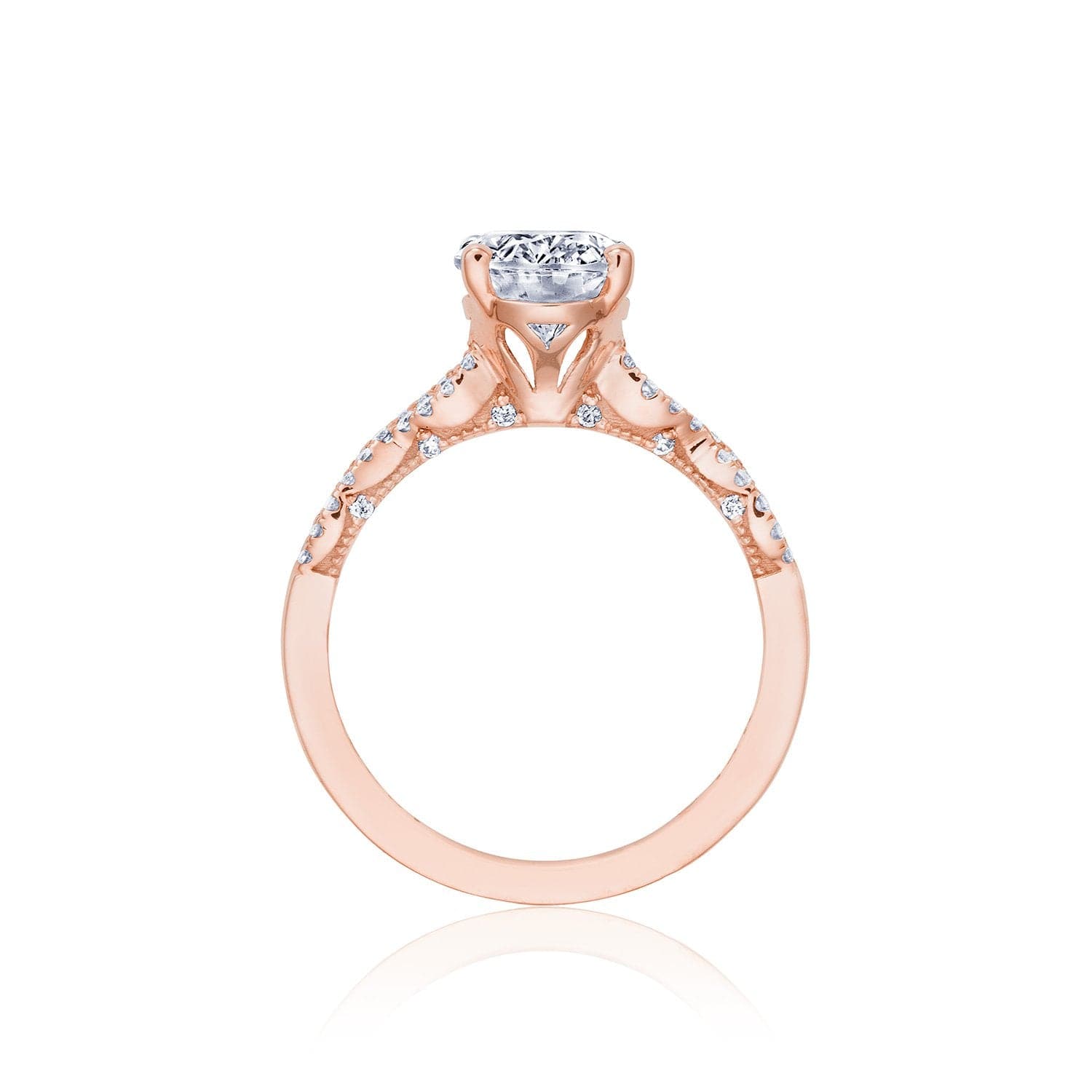 Tacori Engagement Engagement Ring Coastal Crescent Solitaire Engagement Setting