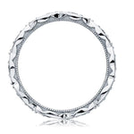 Tacori Engagement Wedding Band Copy of 18k White Gold Tacori Band 6.5