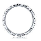 Tacori Engagement Wedding Band Copy of 18k White Gold Tacori Band 6.5