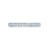 Tacori Engagement Wedding Band Dantela Diamond Eternity Band 6.5
