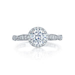 Tacori Engagement Engagement Ring Dantela Halo Engagement Setting 6.5mm / 6.5