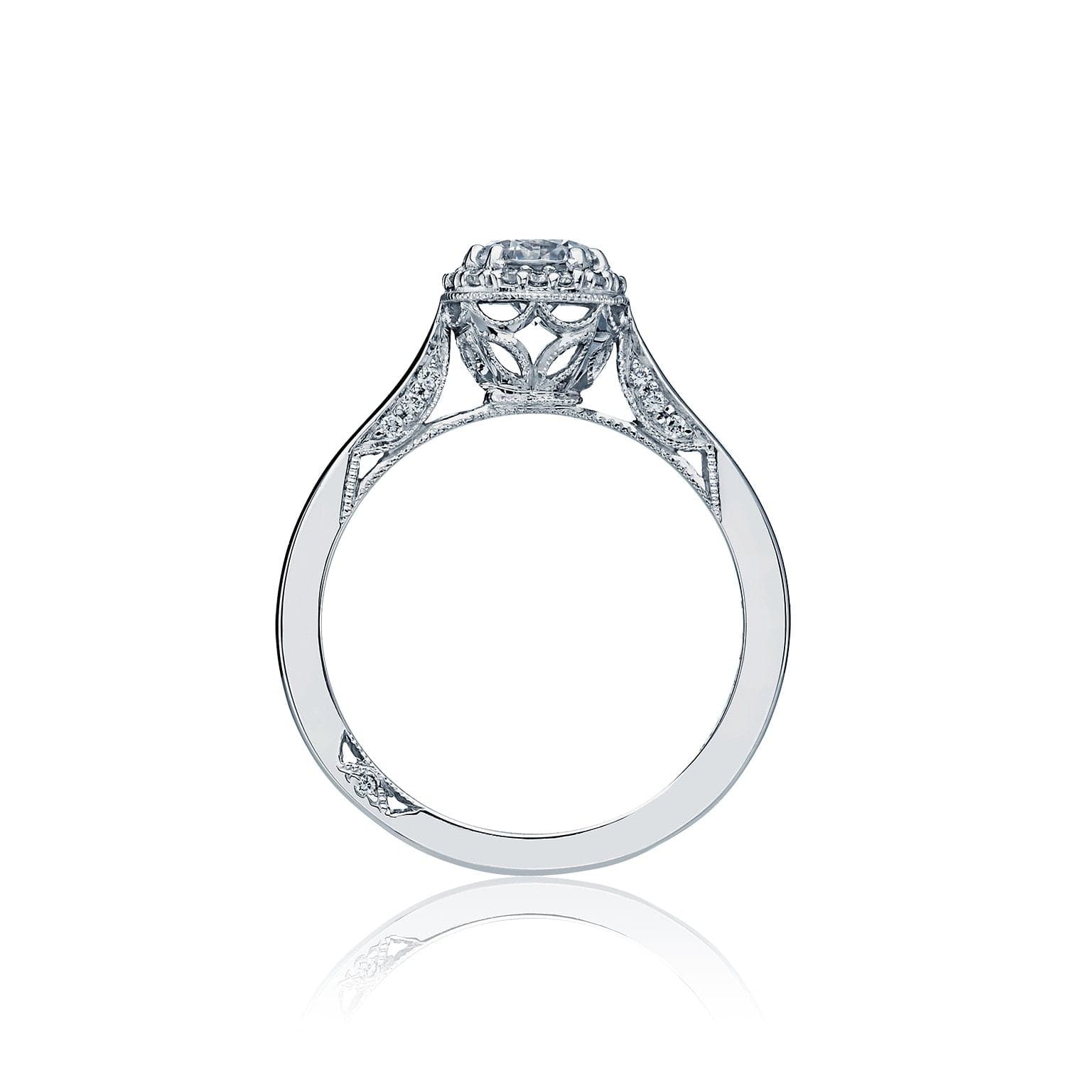 Tacori Engagement Engagement Ring Dantela Halo Engagement Setting 6mm / 6.5