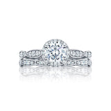 Tacori Engagement Engagement Ring Dantela Halo Engagement Setting 6.5mm / 6.5