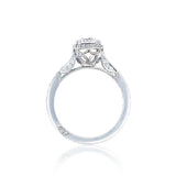 Tacori Engagement Engagement Ring Dantela Halo Engagement Setting 6.5mm / 6.5