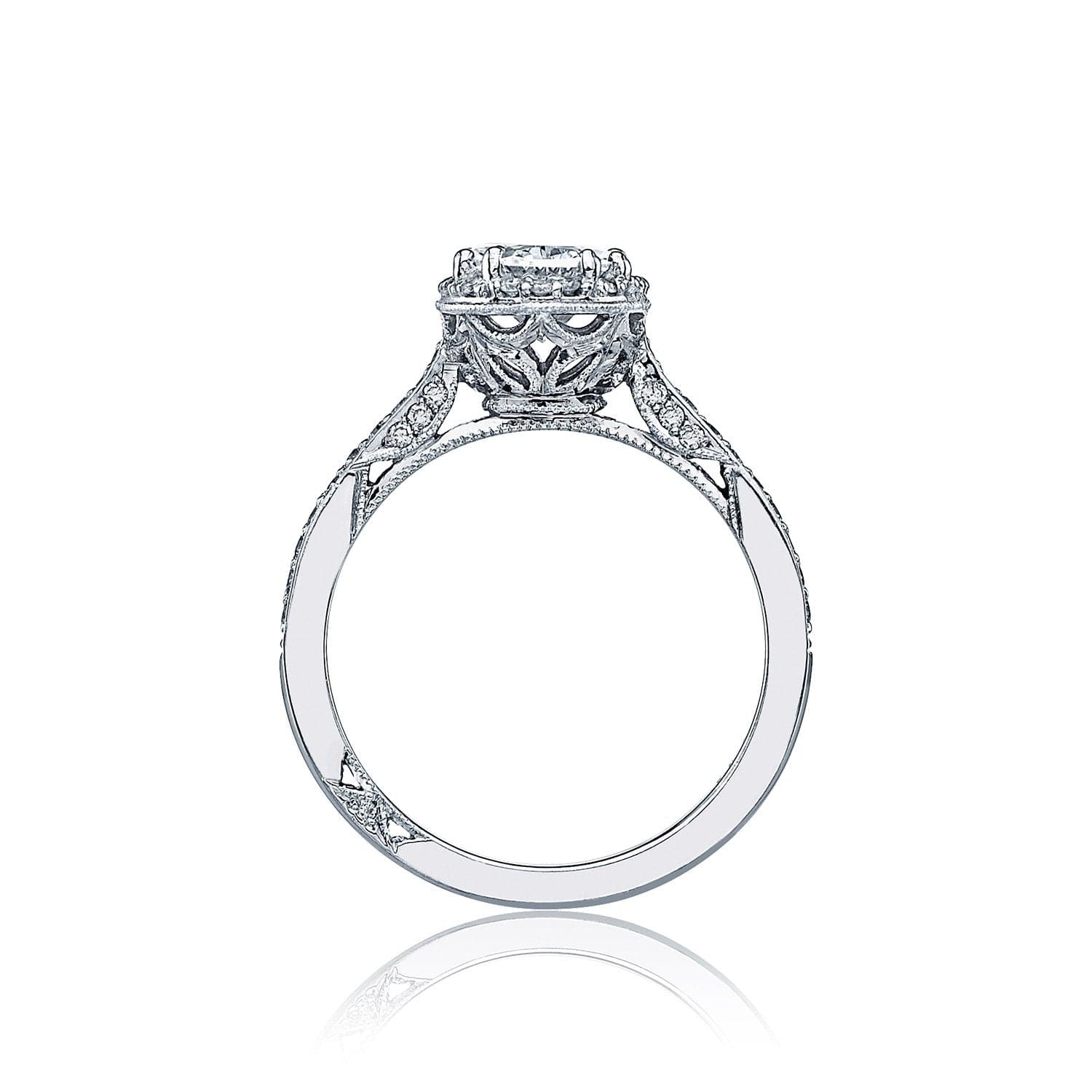 Tacori Engagement Engagement Ring Dantela Halo Engagement Setting 8.5x6.5mm / 6.5