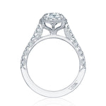 Tacori Engagement Engagement Ring Petite Crescent Halo Engagement Setting 7mm / 6.5