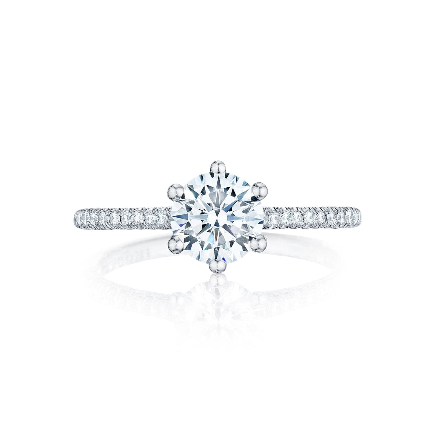 Tacori Engagement Engagement Ring Petite Crescent Solitaire Engagement Setting