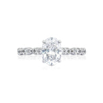 Tacori Engagement Engagement Ring Petite Crescent Solitaire Setting