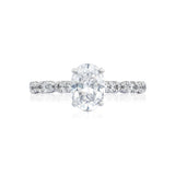 Tacori Engagement Engagement Ring Petite Crescent Solitaire Setting