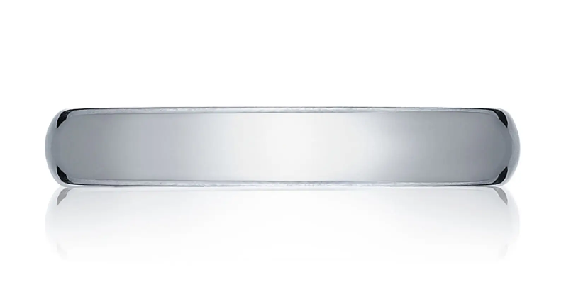 Tacori Engagement Wedding Band Platinum Domed Wedding Band Platinum / 4mm / 10