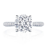 Tacori Engagement Engagement Ring Platinum Founder's Collection RoyalT Solitaire Setting 8.5mm / 6.5