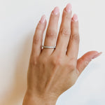 Tacori Engagement Wedding Band Platinum Simply Tacori Princess Cut Milgrain Wedding Band 6.5
