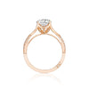 Tacori Engagement Engagement Ring Ribbon Solitaire Engagement Setting 7.5mm / 6.5