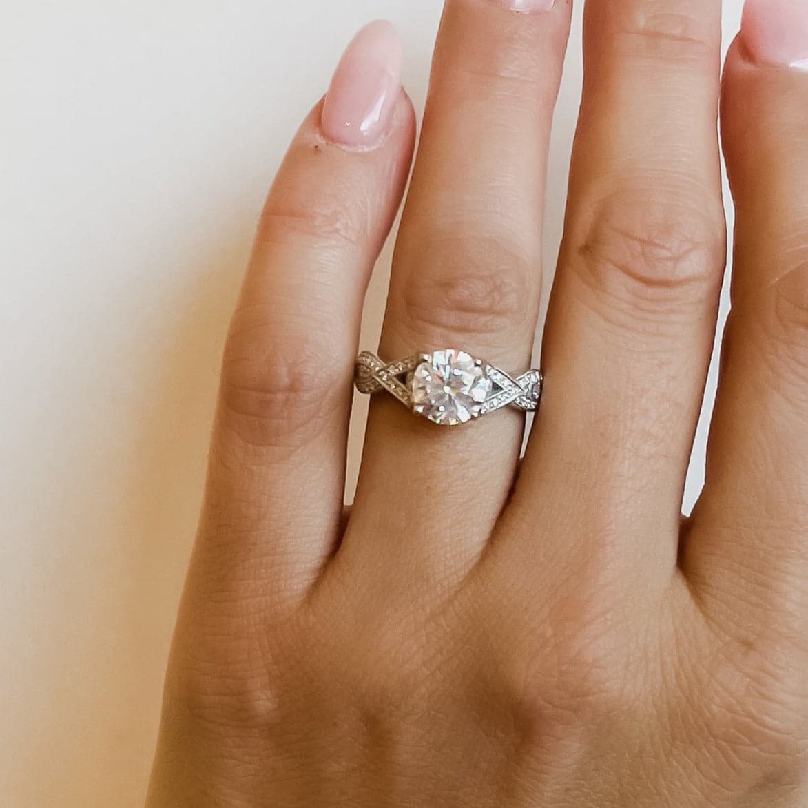 Tacori Engagement Engagement Ring Ribbon Solitaire Engagement Setting