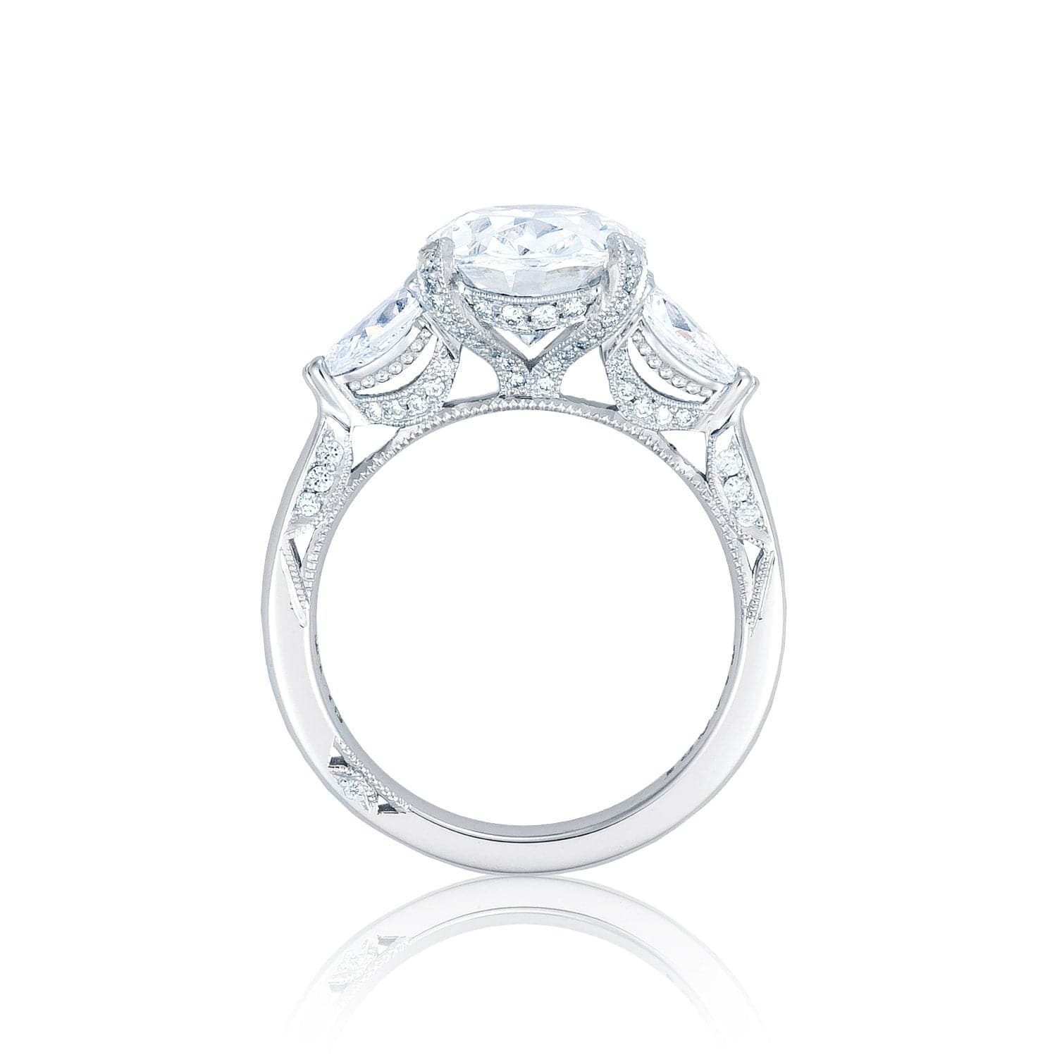 Tacori Engagement Engagement Ring RoyalT Solitaire Engagement Setting 9.5x7.5mm / 6.5