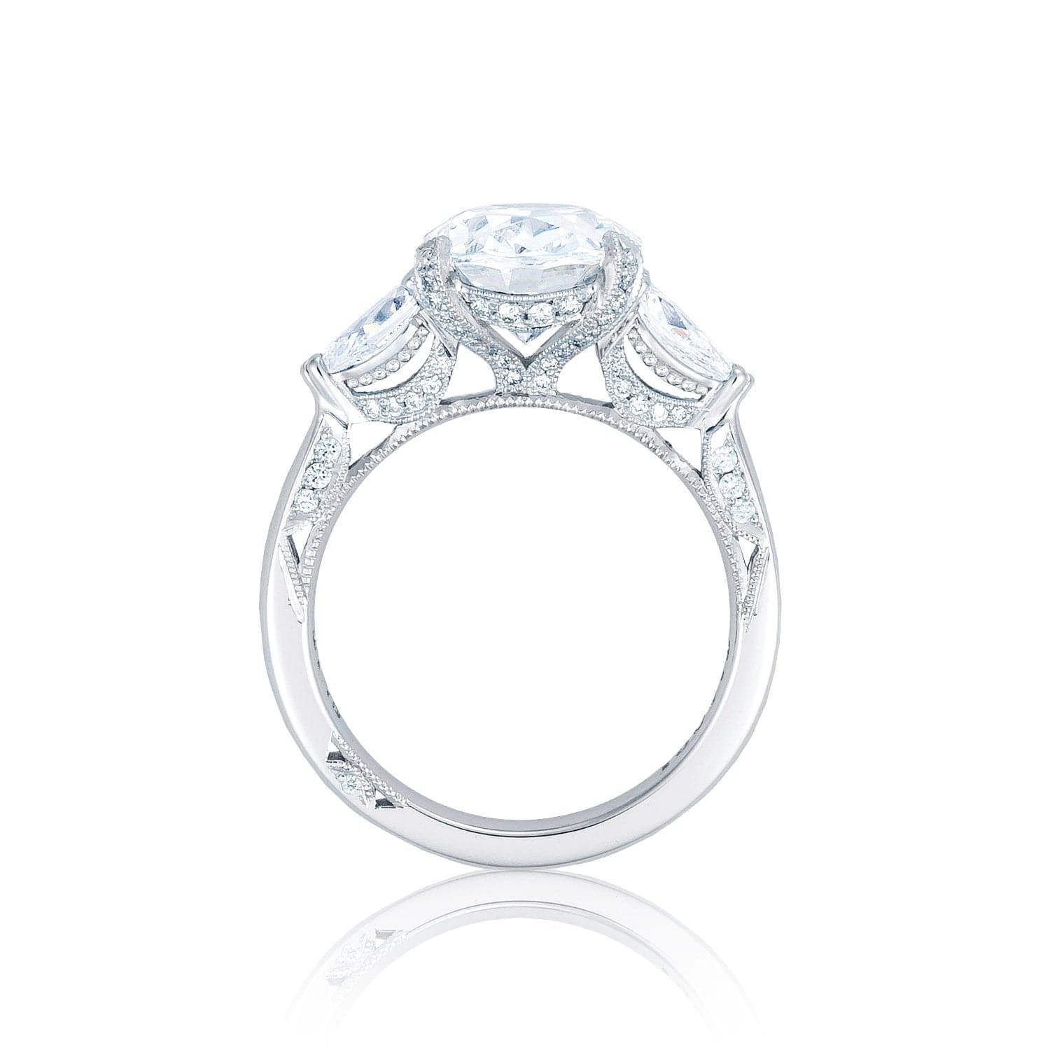 Tacori Engagement Engagement Ring RoyalT Solitaire Engagement Setting 9.5x7.5mm / 6.5